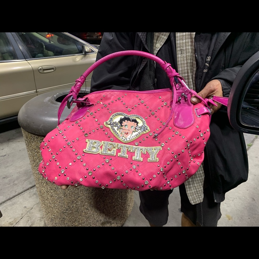 Betty Boop Purse pink